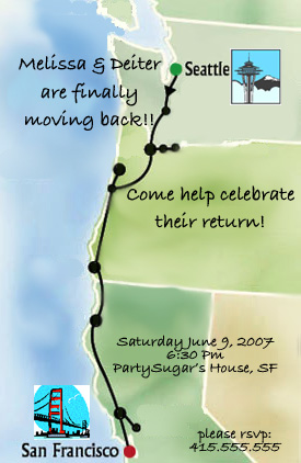 Come Party With Me: Welcome Back - Invites