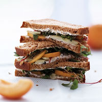 Fast & Easy Dinner: Cucumber and Apricot Sandwiches