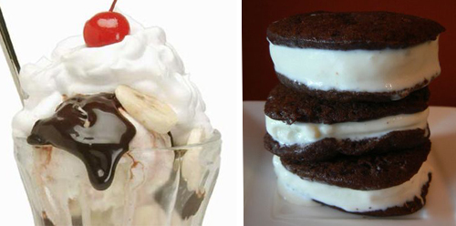Would You Rather Have An Ice Cream Sundae Or An Ice Cream Sandwich?