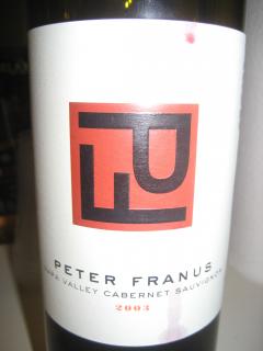 Happy Hour: 2003 Peter Franus Cab Sav
