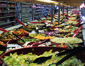 When Making Salad At A Salad Bar I Can't Resist...