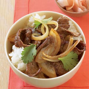 Fast & Easy Dinner: Japanese Beef Bowl