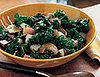 Fast & Easy Dinner: Braised Kale, Potatoes & Mushrooms