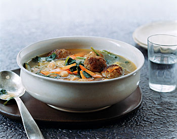 Fast & Easy Dinner: Italian Meatball Soup Fast & Easy Dinner: Italian Meatball Soup