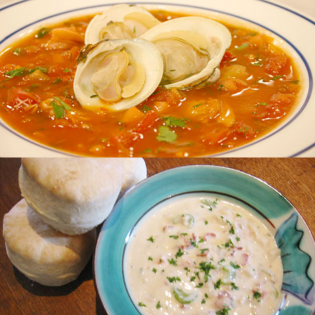 Would You Rather Eat Red or White Clam Chowder? Would You Rather Eat Red or White Clam Chowder?