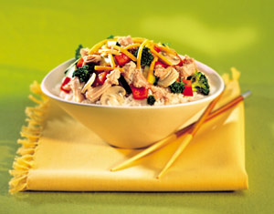 Fast & Easy Dinner: Turkey-Rice Supper