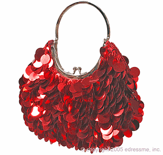 $48.00: BCBG Max Azria Red Piquet Handbag