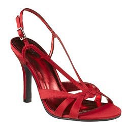 $19.99: Target : Mossimo Hailey Knotted Strap Heels - Red