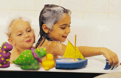 Lil Treasures: Bathtub Fishing