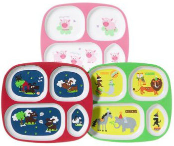 Lil Find: Melamine Divided Plate 