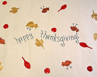 Mommy's Lil Helper: Thanksgiving Tablecloth