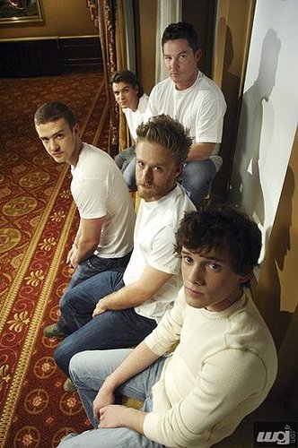 Justin Timberlake - LA Times Shoot with cast of Alpha Dog