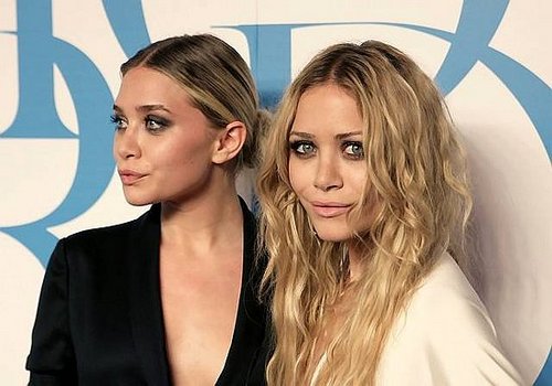 Mary-Kate and Ashley Olsen on the CFDA Fashion Awards