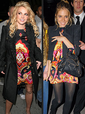 WHO WORE IT BEST: BRITNEY SPEARS OR SIENNA MILLER