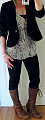 Look Of The Day: Cool Mom School Concert Outfit
