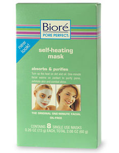 Doing Drugstore: Biore Self-Heating Mask