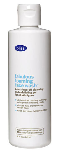 Product Review: Bliss Fabulous Foaming Face Wash