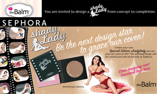 Enter The Balm Shady Lady Cover Contest 