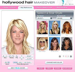 In Style Lets You Try Out Celebrity Hairstyles