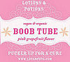 Think Pink: Lotions & Potions Boob Tube Lip Balm