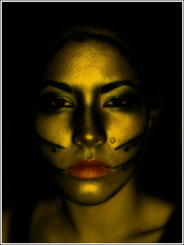 Temptalia's Golden-Girl Halloween Look