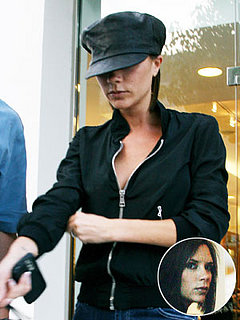 Posh is a Brunette Again