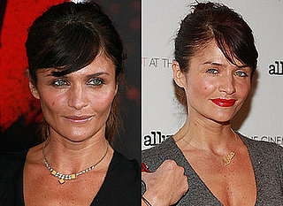 Which Lipstick Do You Like Better on Helena Christensen?