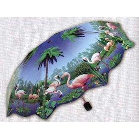 TROPICAL PRINT: Mini Folding Umbrella
