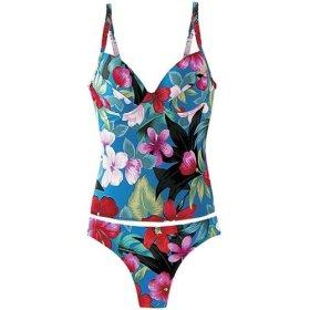 TROPICAL PRINT: tankini