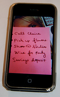 Geek Tip: Use Your Camera Phone To Get Organized