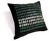 Binary Code Pillow: Totally Geeky or Geek Chic?