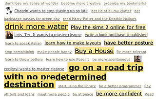 Website of the Day: 43 Things