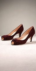 Suede Ruffle Pumps - love em or leave em??