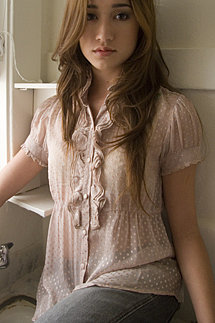 The Bus Stop Shop: Nick & Mo Silk Dobby Blouse