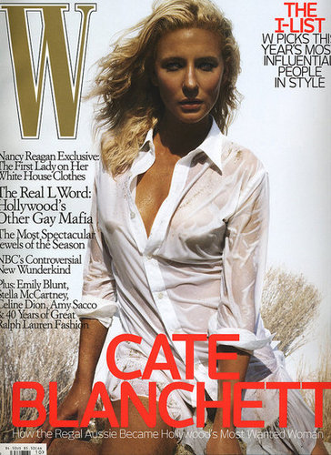 Cate Blanchett for W October 07