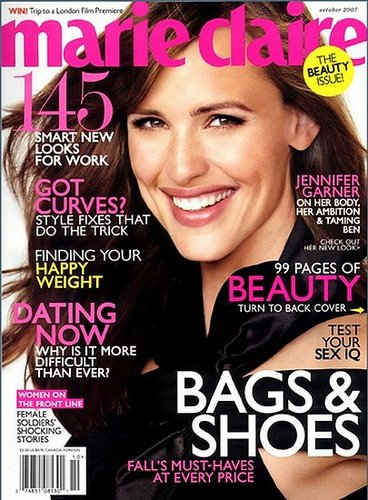 Jennifer Garner for Marie Claire October 2007