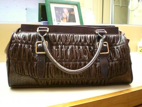 Close up of bag