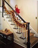 Decorate your staircase-Magnolia Leaf Garland