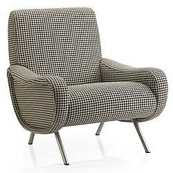 Design Within Reach - Lady Chair - Houndstooth Fabric