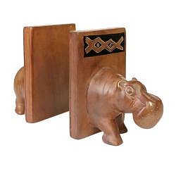 Weight of the Jungle Bookend [Hippo - Set of 2] 