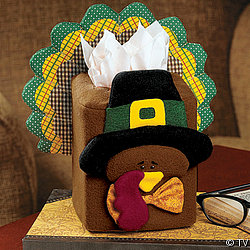 Turkey Tissue Box Cover 