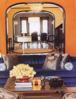 Midday Muse: Kate Walsh's Fiery Orange Walls