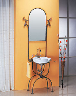 Love It or Hate It?  LineaAqua Quinn Wrought Iron Bathroom Vanity 