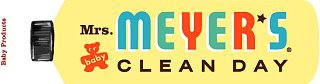 Nice and New: Mrs. Meyer's Clean Day Baby Products