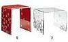 Less or More Game: Graphic Pattern Acrylic Table