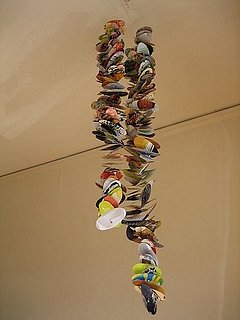 DIY: Recycled Magazine Mobiles