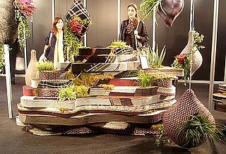 Midday Muse:  Indoor Fabric Garden by Ted Baker and JAM