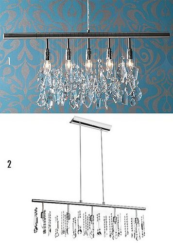 Less or More Game: Crystal Chandeliers