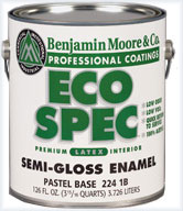 EcoTot: Eco Spec Paint by Benjamin Moore