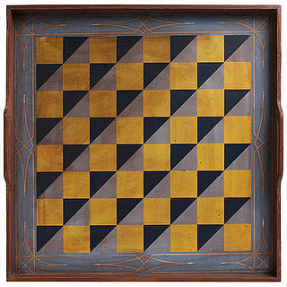 Nice and New: Wisteria Folk Art Game Board
